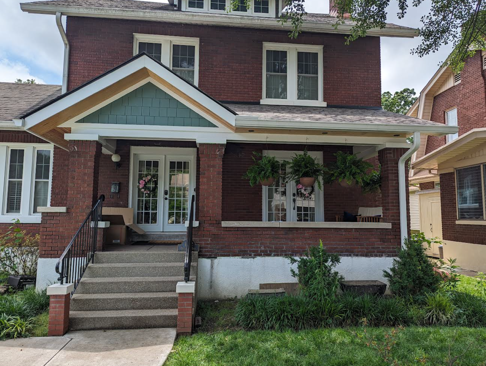 historic home porch remodel